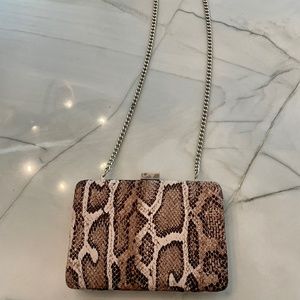 Mango clutch handbag